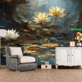 Giấy dán tường phòng khách n2005-50