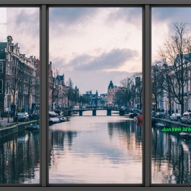 Tranh dán kính 3d 2 mặt n2005-48