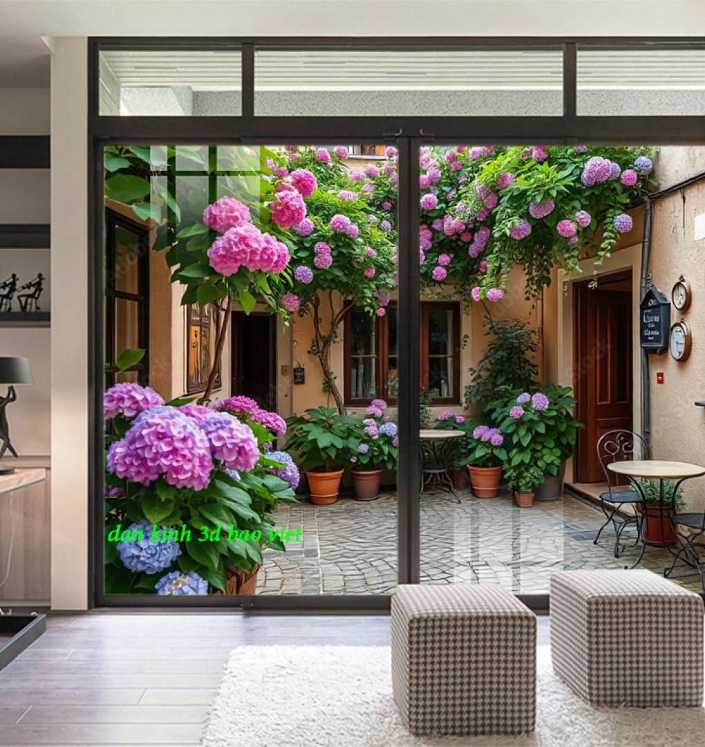 Tranh dán kính 3d 2 mặt n2005-73