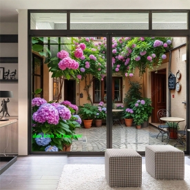 Tranh dán kính 3d 2 mặt n2005-73