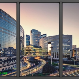 Tranh dán kính 3d 2 mặt n2005-74