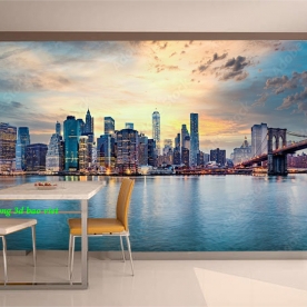 Tranh dán tường cảnh thành phố n2005-65