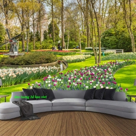 Tranh dán tường phong cảnh thiên nhiên n2005-76