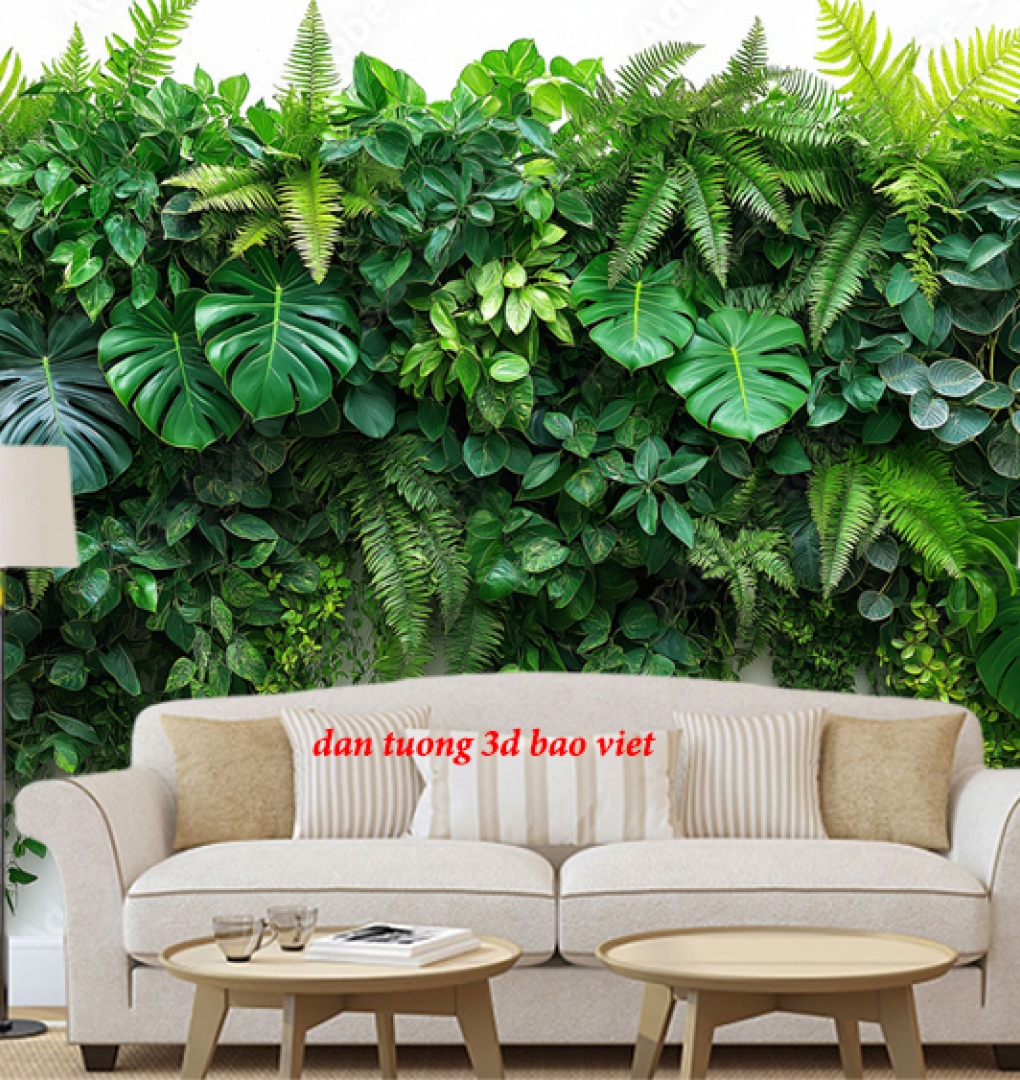 Giấy dán tường lá cây n2026-99