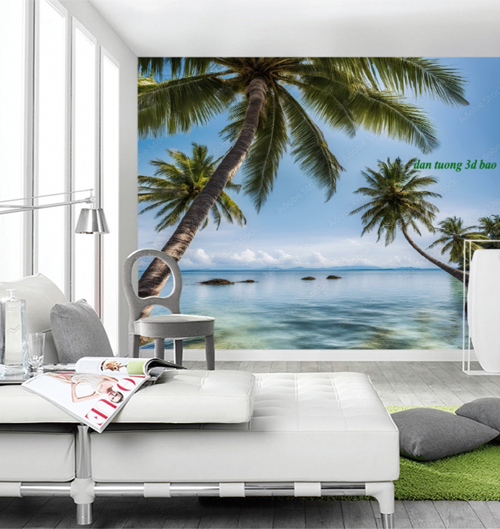 Giấy dán tường phòng khách s2026-64