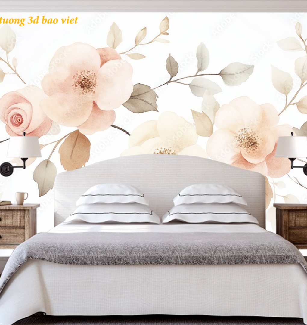 Giấy dán tường phòng ngủ n2026-97
