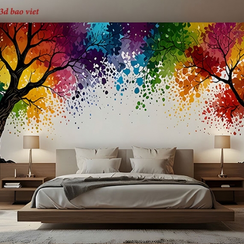 Giấy dán tường phòng ngủ tr402