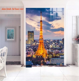 Tranh dán kính 3d 2 mặt k2026-111