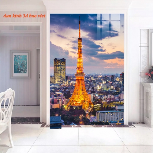 Tranh dán kính 3d 2 mặt k2026-111