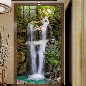 Tranh dán kính 3d 2 mặt phong cảnh n2026-81