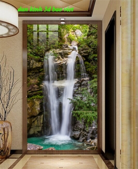 Tranh dán kính 3d 2 mặt phong cảnh n2026-81