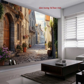 Tranh dán tường cảnh thành phố n2026-109