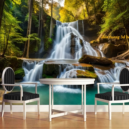 Tranh dán tường phong cảnh thác nước n2026-95