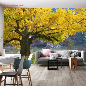 Tranh dán tường phong cảnh thiên nhiên tr355