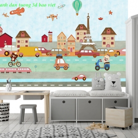 Giấy dán tường trẻ em kid360