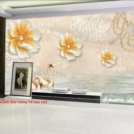 Giấy dán tường 3d giả ngọc n2003-51