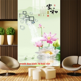 Tranh dán kính 3d 2 mặt n2003-56