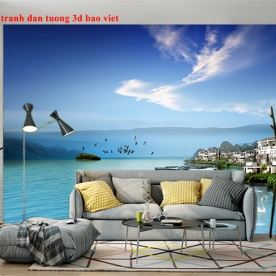 Tranh dán tường cảnh sông núi n2003-53