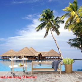 Tranh dán tường phong cảnh biển n2003-27
