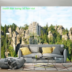 Tranh dán tường phong cảnh sông núi n2003-104