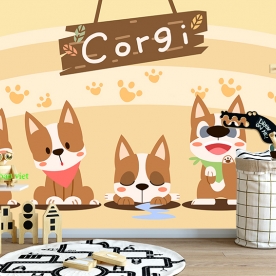 Giấy dán tường trẻ em kid399