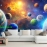 Tranh dán tường 3d galaxy n2004-86