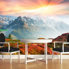 Tranh dán tường cảnh sông núi n2004-89