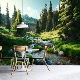 Tranh dán tường cho quán cafe n2004-97