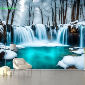 Tranh dán tường thác nước n2004-101