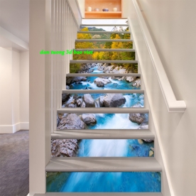 Decal dán kính bậc cầu thang n2005-118