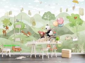 Giấy dán tường trẻ em kid404