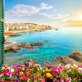 Tranh dán tường cửa sổ n2005-102