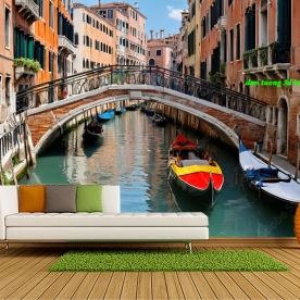 Tranh dán tường thành phố n2005-221