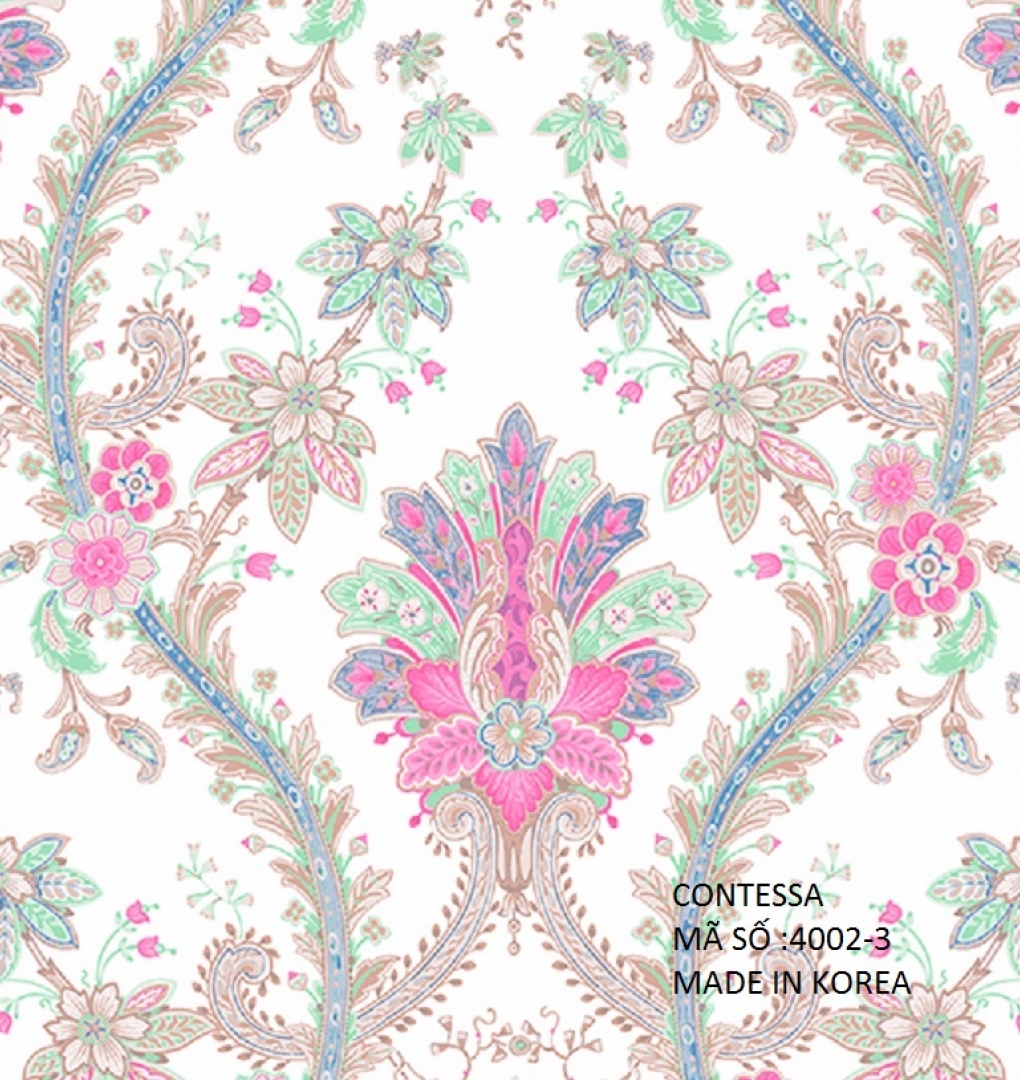 Giấy dán tường hàn quốc contessa JCD4002-3