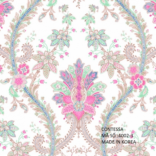 Giấy dán tường hàn quốc contessa JCD4002-3