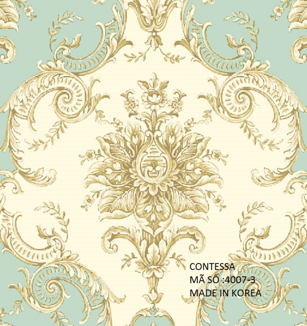 Giấy dán tường hàn quốc contessa JCD4007-3