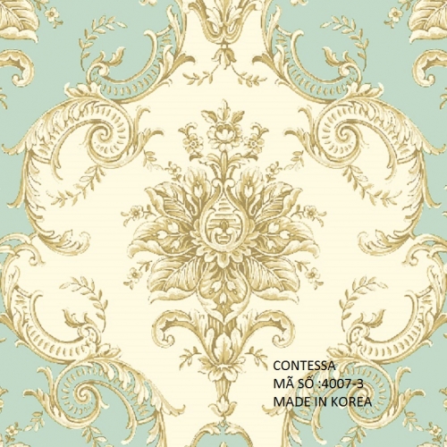 Giấy dán tường hàn quốc contessa JCD4007-3