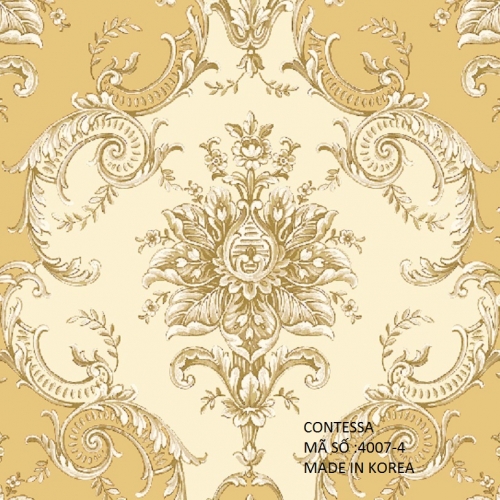 Giấy dán tường hàn quốc contessa JCD4007-4