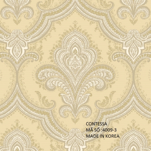 Giấy dán tường hàn quốc contessa JCD4009-3
