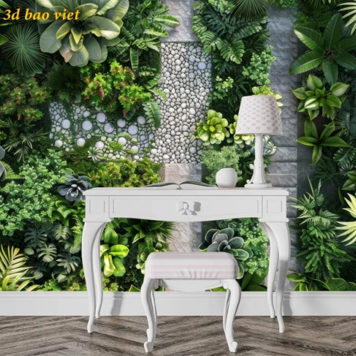 Giấy dán tường lá cây n2026-138