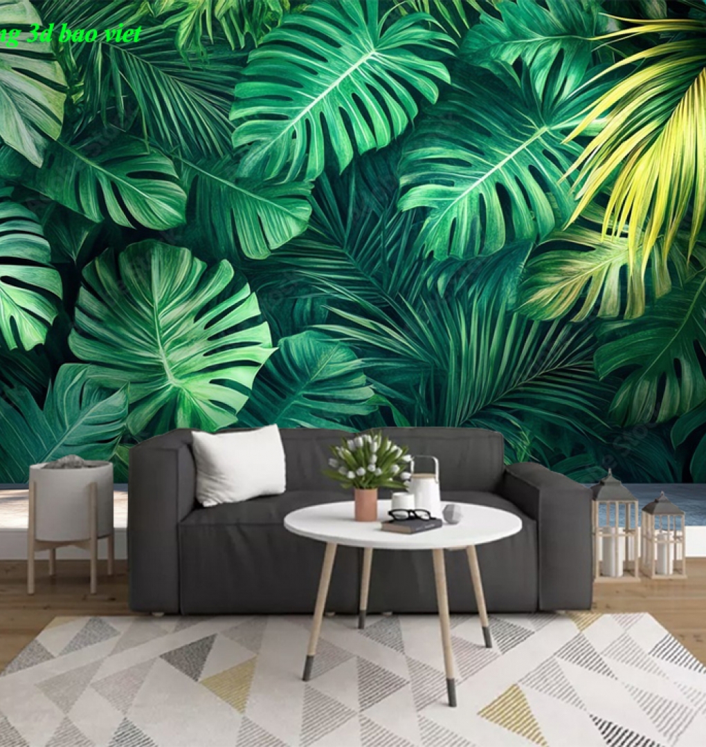 Giấy dán tường lá cây n2026-150