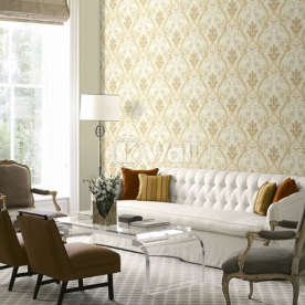 Giấy dán tường phòng khách cổ điển JCD4002-2
