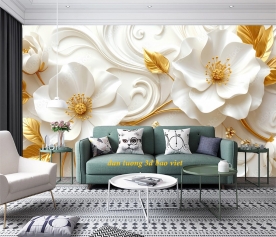 Giấy dán tường phòng khách đẹp n2026-145