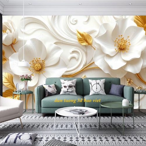 Giấy dán tường phòng khách đẹp n2026-145