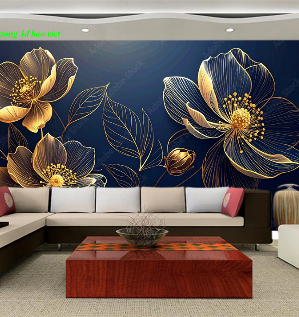 Giấy dán tường phòng khách n2026-158