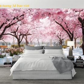 Giấy dán tường phòng ngủ m2026-146