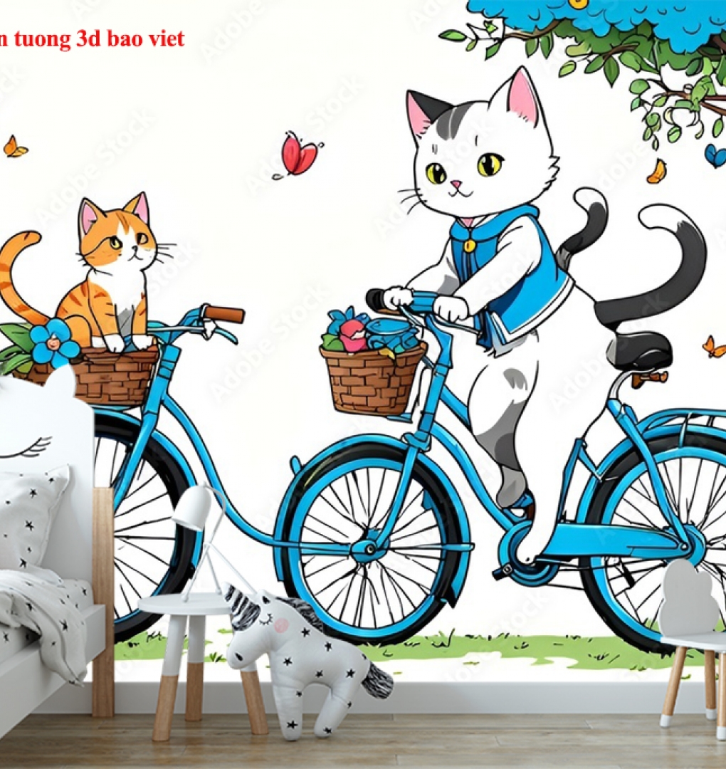 Giấy dán tường trẻ em n2026-136