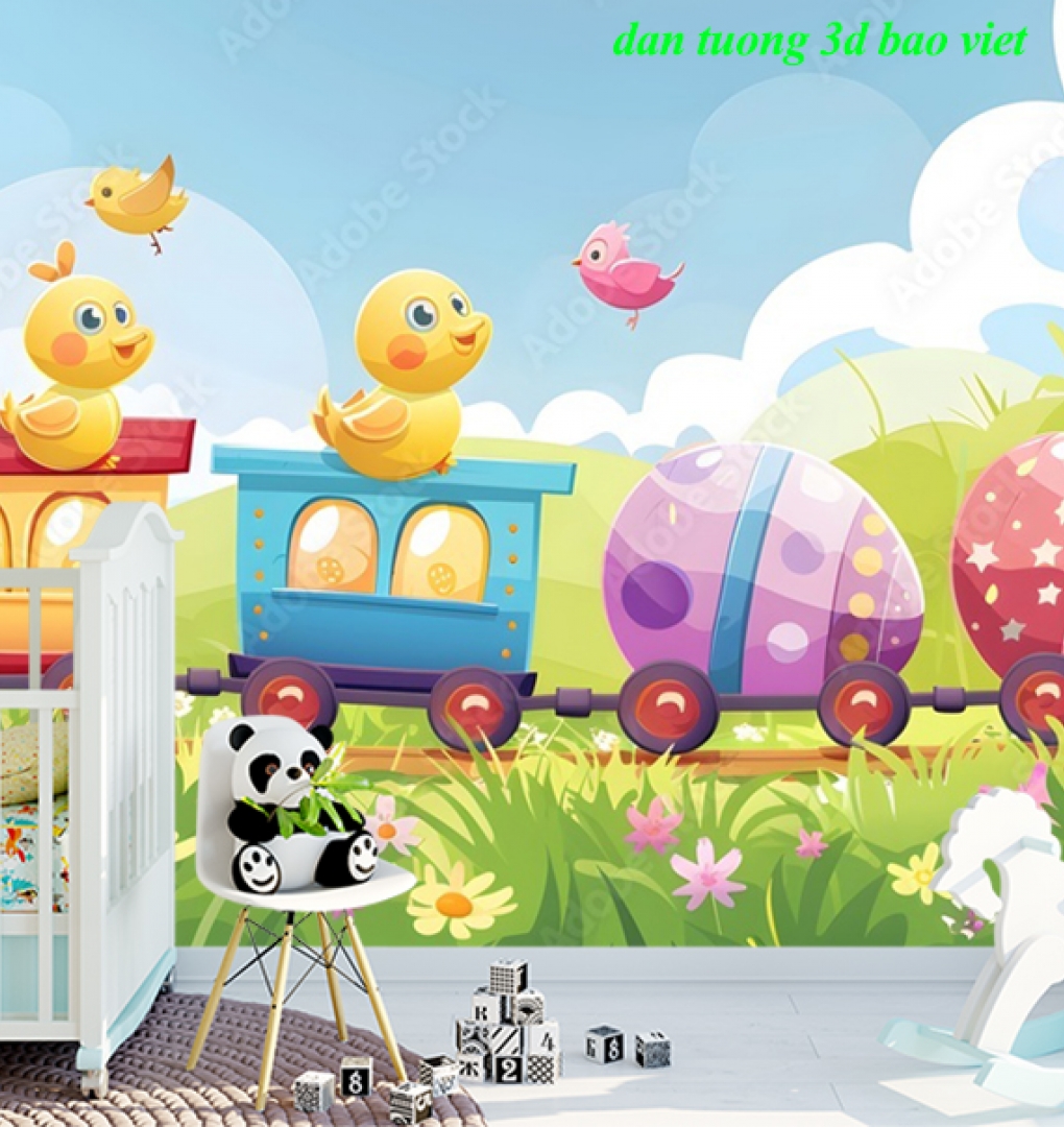 Giấy dán tường trẻ em n2026-151