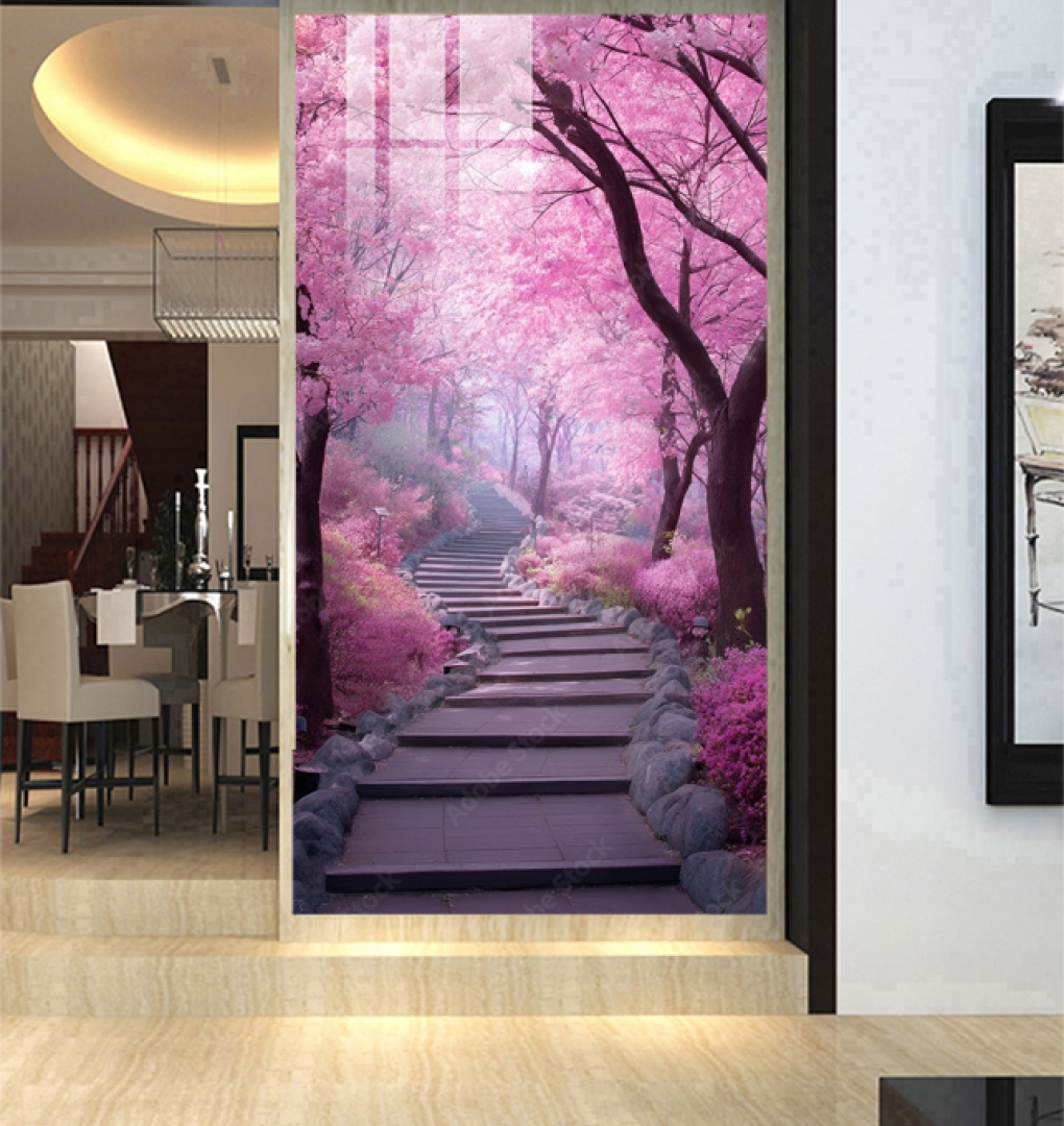 Tranh dán kính 3d 2 mặt n2026-135