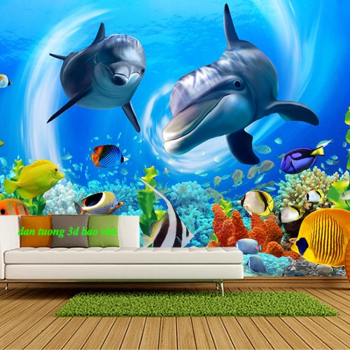 Tranh dán tường cảnh biển s317m